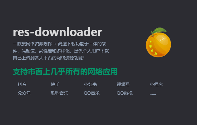 res-downloader（爱享素材下载器）v3.1.1 官方版